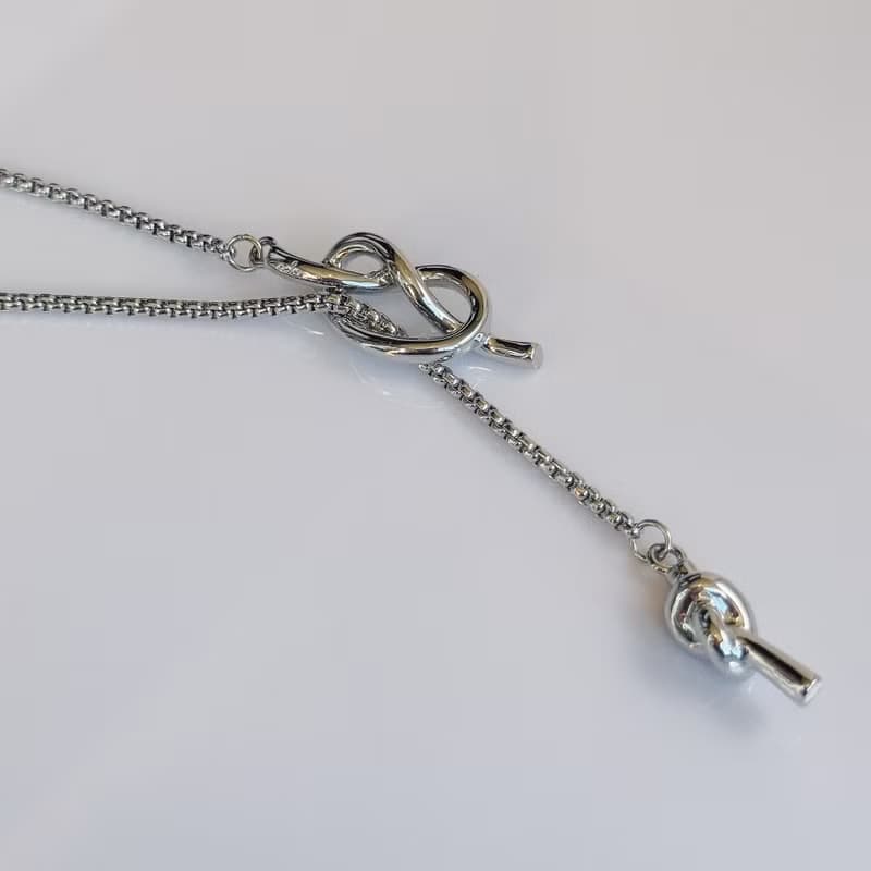 長流蘇拉鏈設計項鍊