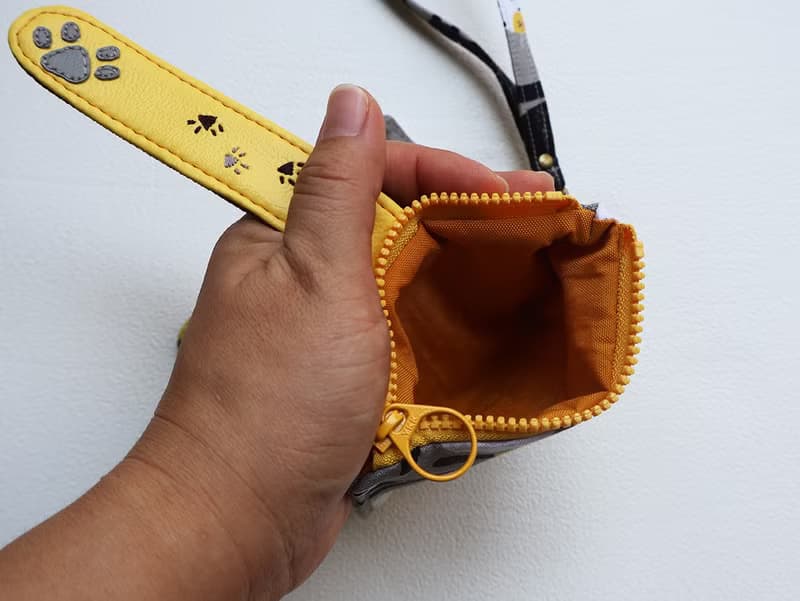 【fabric wallet】魔法腳印  布短夾/中短夾