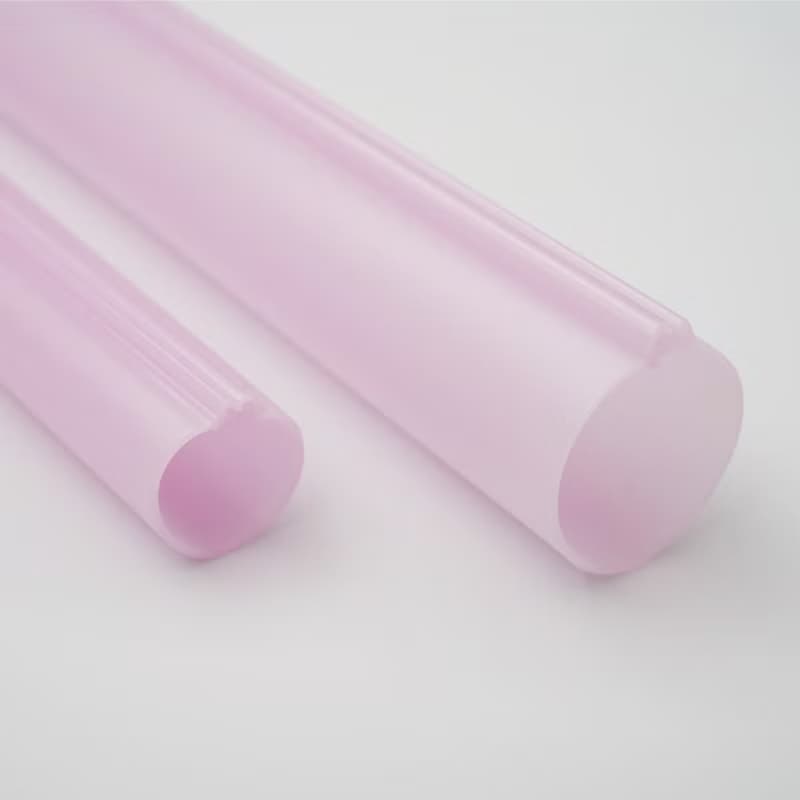 【吸吸管】-Trans Pink-   打開清洗、捲曲收納、直接戳膜好方便