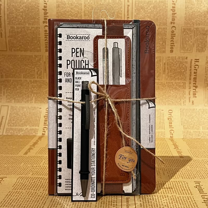 【Pinkoi線下活動預購商品】Bookaroo筆記三件組 /自用送禮最適合