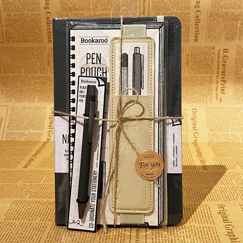 【Pinkoi線下活動預購商品】Bookaroo筆記三件組 /自用送禮最適合