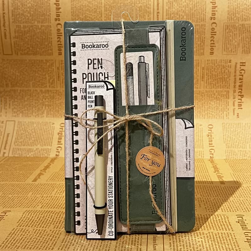 【Pinkoi線下活動預購商品】Bookaroo筆記三件組 /自用送禮最適合
