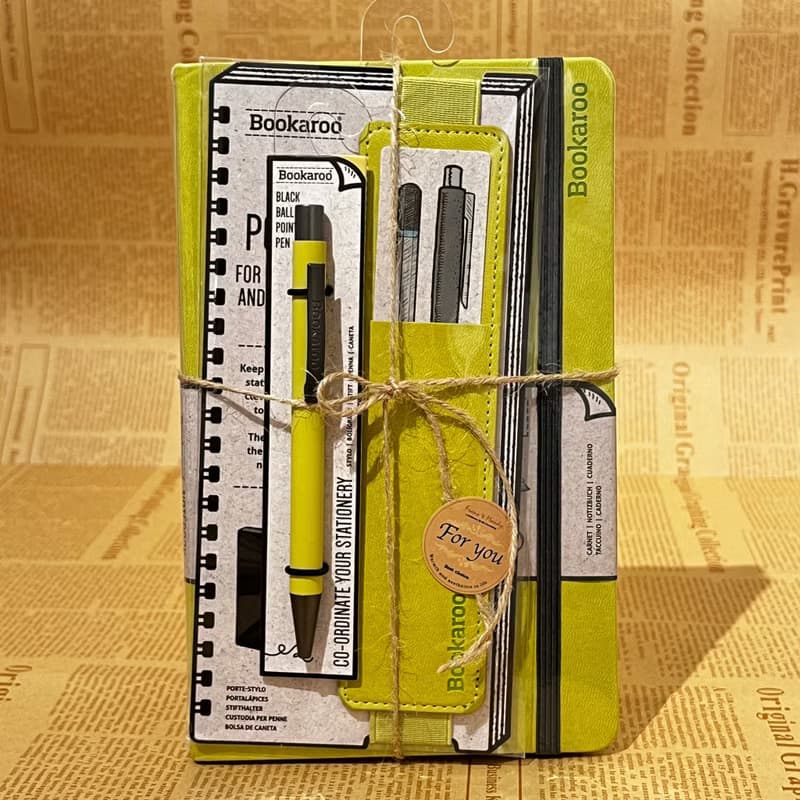 【Pinkoi線下活動預購商品】Bookaroo筆記三件組 /自用送禮最適合