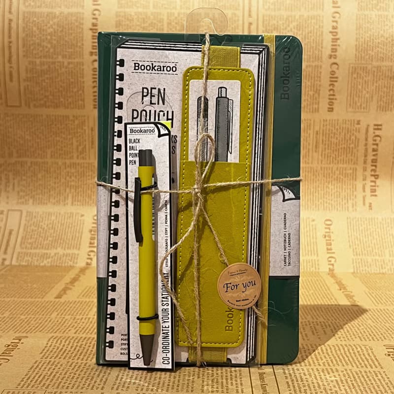 【Pinkoi線下活動預購商品】Bookaroo筆記三件組 /自用送禮最適合