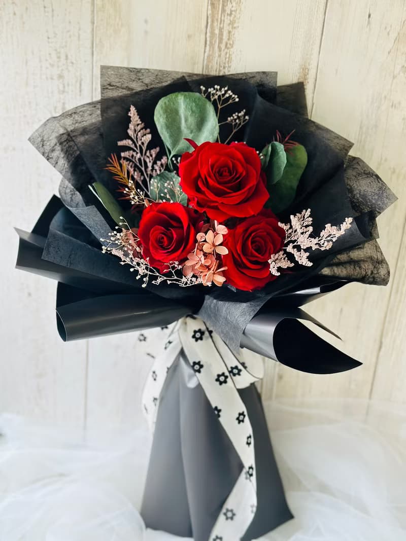 永生玫瑰花小花束