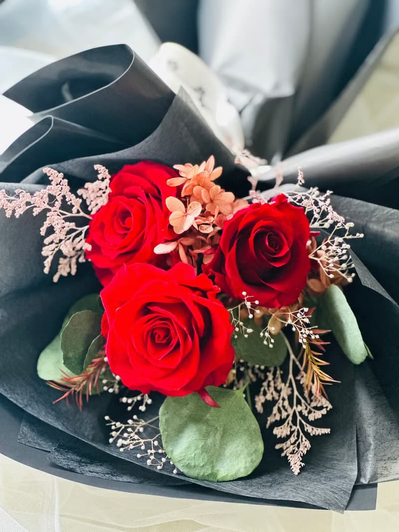 永生玫瑰花小花束