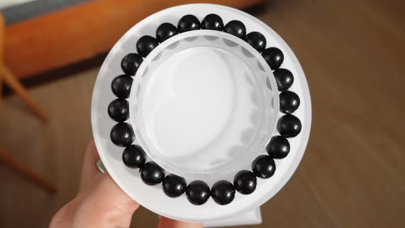 金運石天然水晶手鍊【9mm】