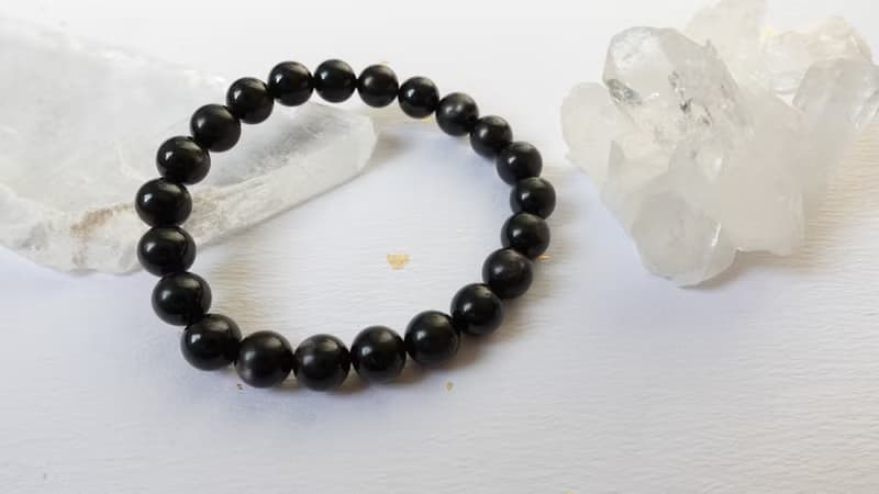 金運石天然水晶手鍊【9mm】