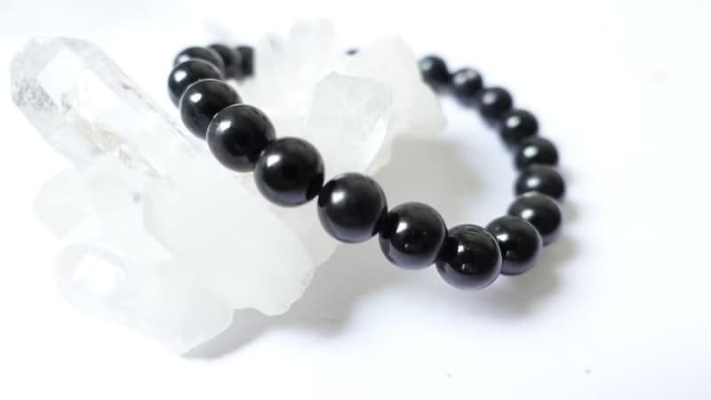 金運石天然水晶手鍊【9mm】