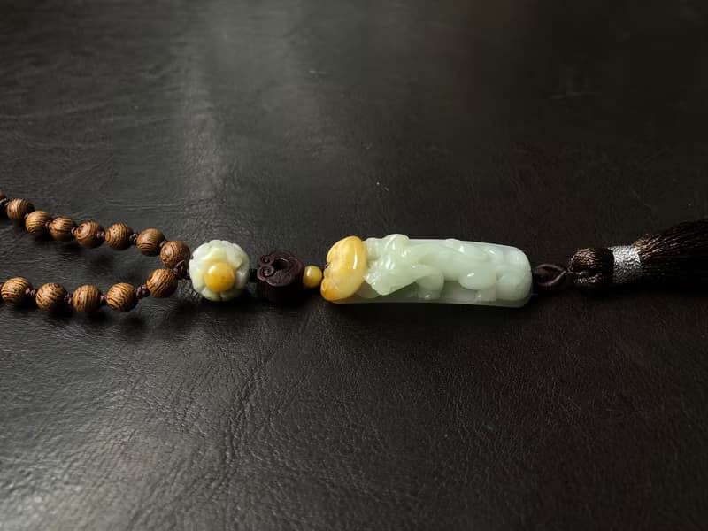 快速出貨 免費開光 A貨翡翠吊飾 車吊飾 禮物 掛件 招財貔貅 開運