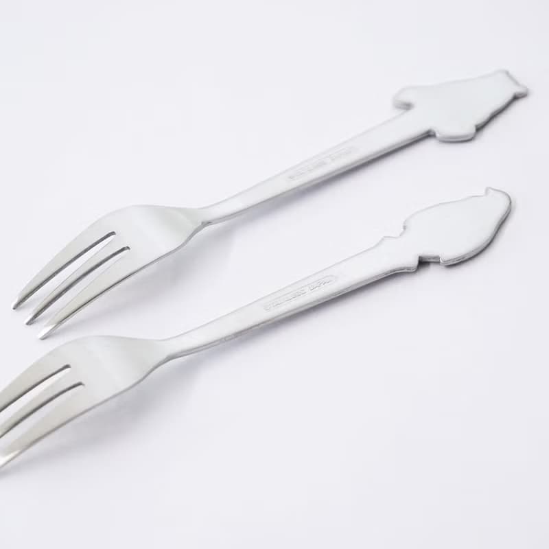 padou Animal Coffee Fork Penguin Panda Bear Gift Cute Tea Kids Present Japan