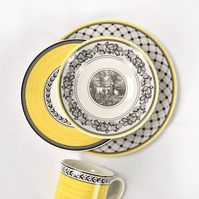 德VB │奧頓系列組合-點心杯碗盤4件組(2款可選)