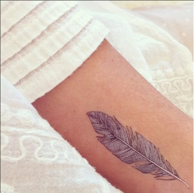 FEATHERS 刺青紋身貼紙 | TATTYOO