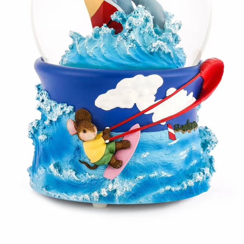 極限衝浪 水晶球音樂盒 生日情人節聖誕交換禮物老鼠運動