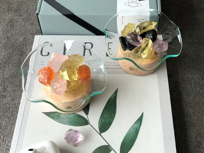 夏花∣水晶擴香燈 5款 小花香氛燈系列
