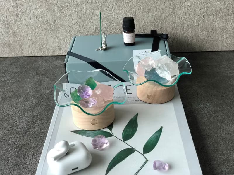 夏花∣水晶擴香燈 5款 小花香氛燈系列