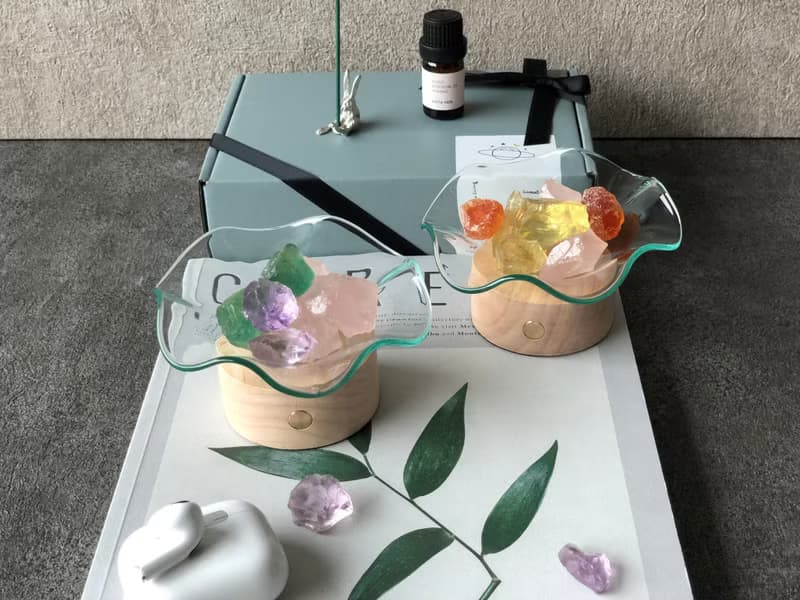 夏花∣水晶擴香燈 5款 小花香氛燈系列