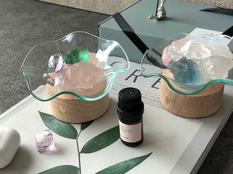 夏花∣水晶擴香燈 5款 小花香氛燈系列