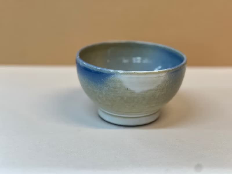 天青陶碗