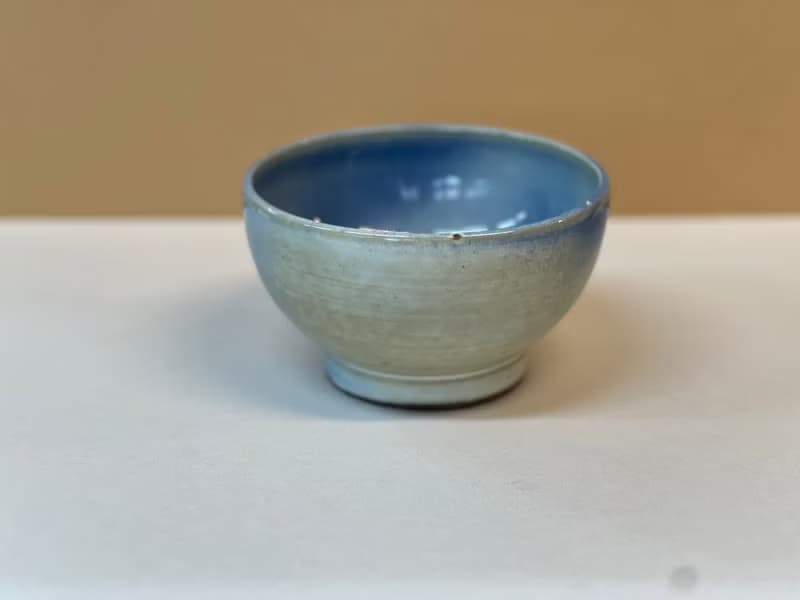 天青陶碗