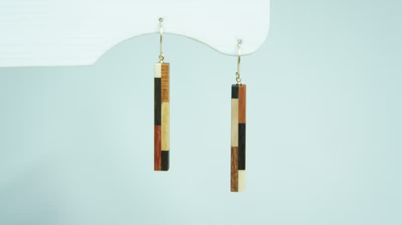 FOSSIL SERIES  ロッドピアス・イヤリング