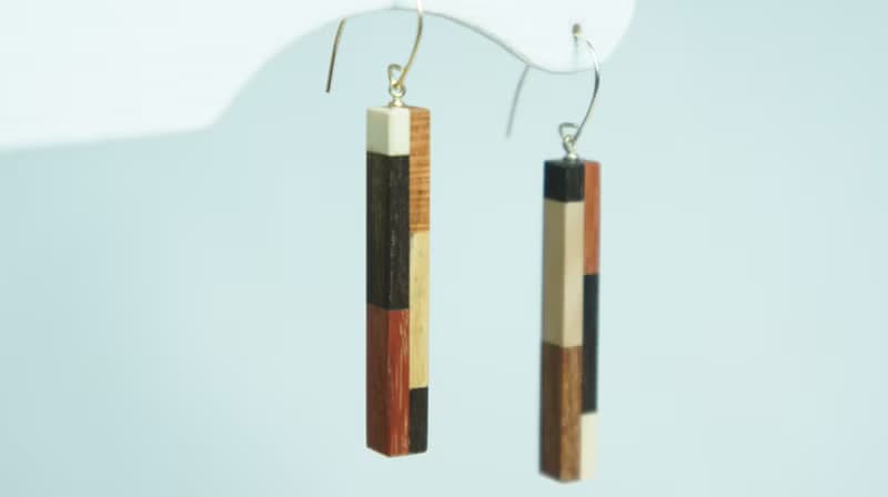 FOSSIL SERIES  ロッドピアス・イヤリング
