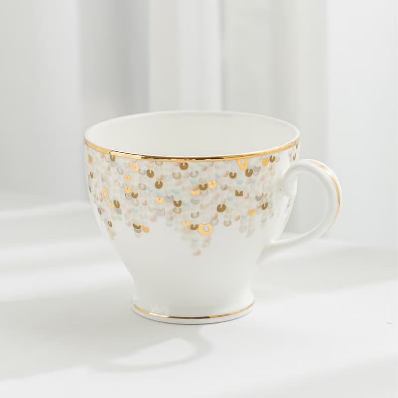 【結婚禮物】Spangles 咖啡杯對杯組 藍&金 /Nikko/附禮盒