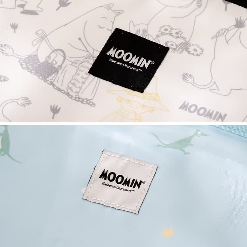 【Moomin嚕嚕米姆明】吊掛式旅行收納袋四件組 衣物收納袋