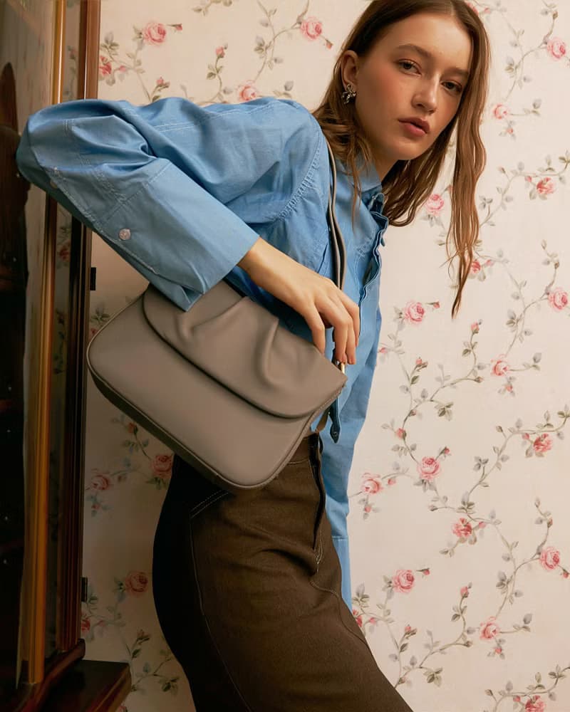 PUFF 真皮包 - 斜背包與肩背包 (Ovaltine) 泰國包