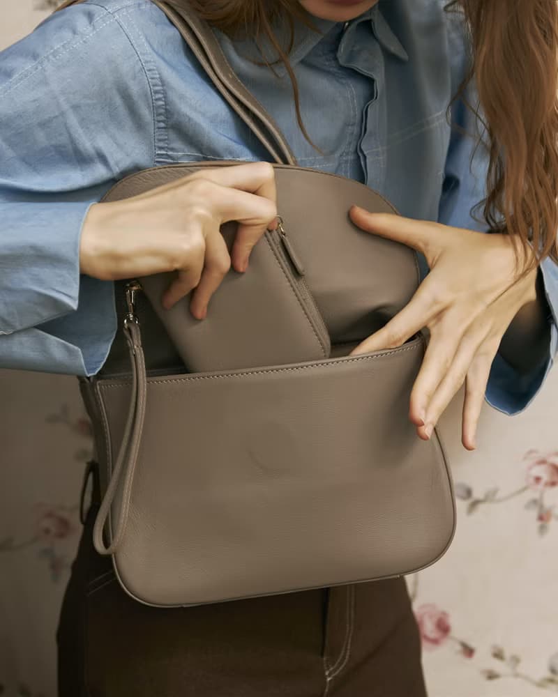 PUFF 真皮包 - 斜背包與肩背包 (Ovaltine) 泰國包