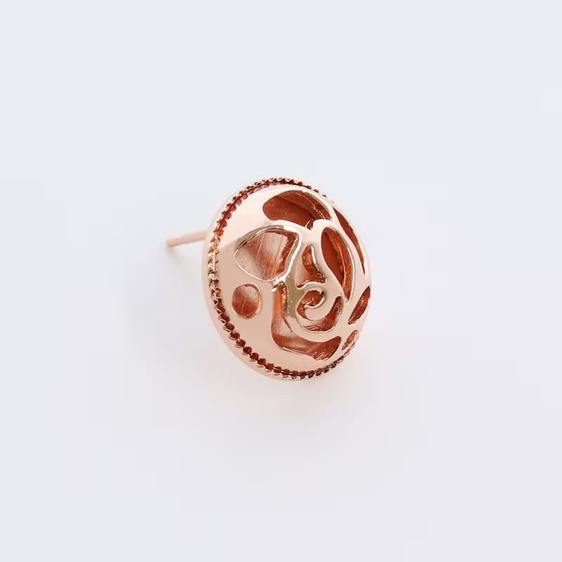 【快速出貨】Le Couleur de La Rose 復古玫瑰耳環 經典玫瑰系列