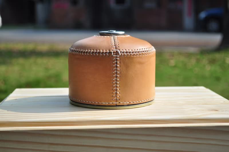 露營瓦斯罐皮套/高山瓦斯罐皮套-原色