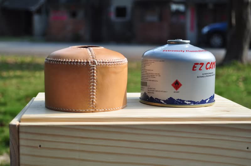 露營瓦斯罐皮套/高山瓦斯罐皮套-原色