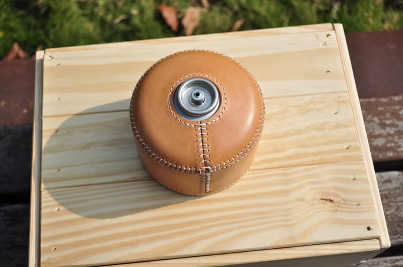 露營瓦斯罐皮套/高山瓦斯罐皮套-原色