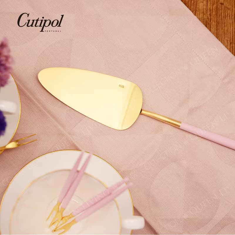 葡萄牙 Cutipol | GOA / 甜蜜午茶時光粉紅金六件組