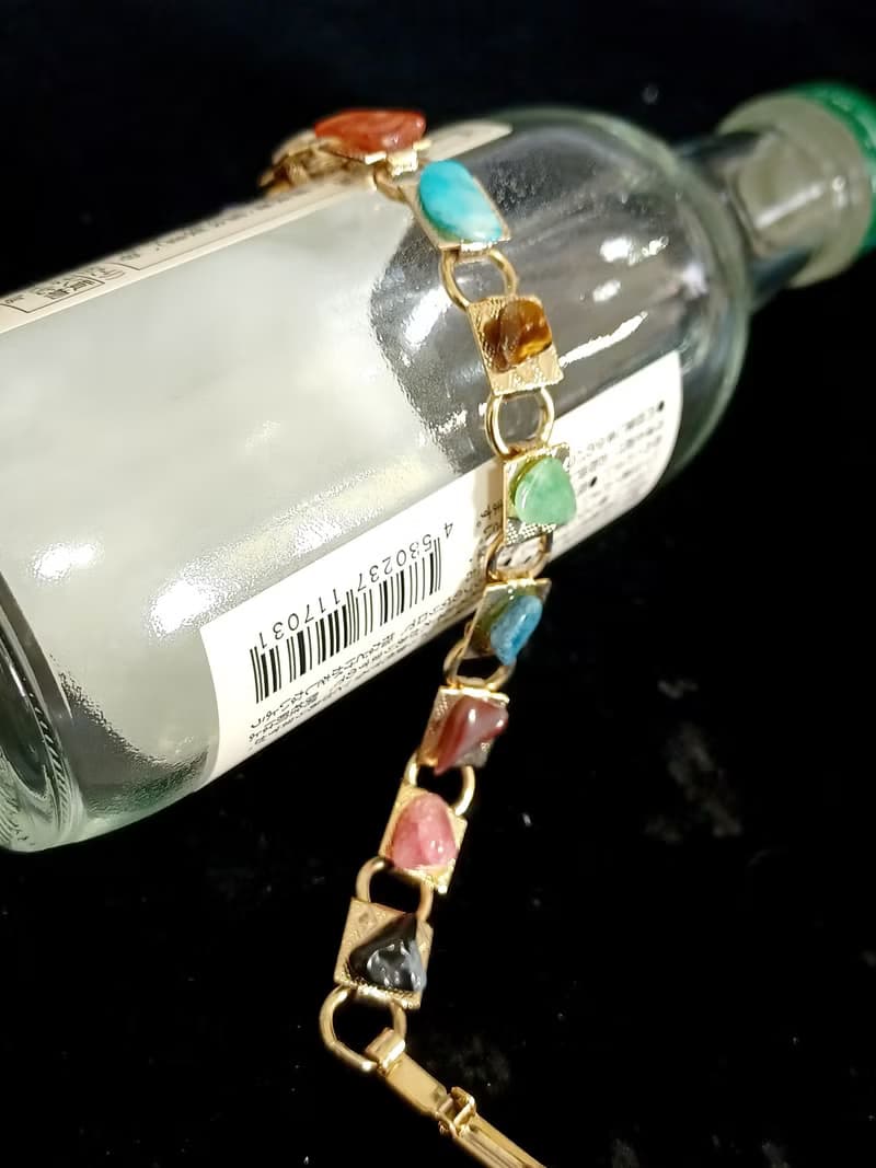 vintage jewelry   典雅世界礦石 手鍊