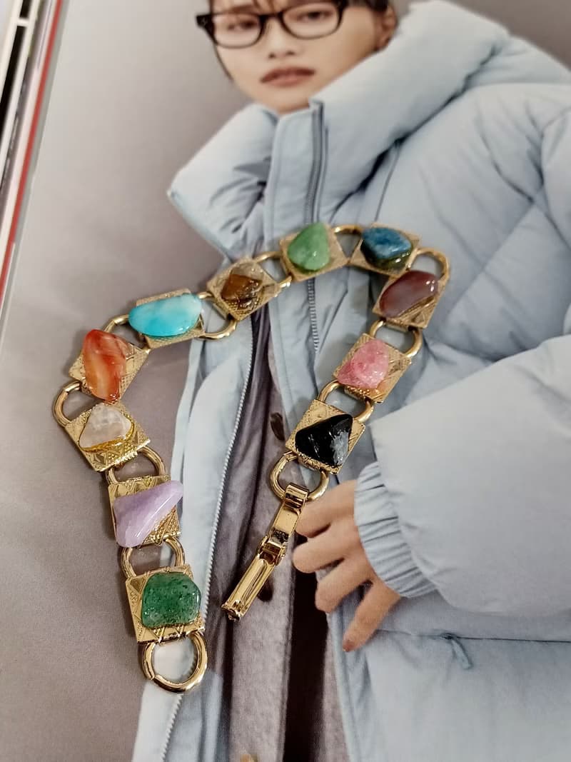 vintage jewelry   典雅世界礦石 手鍊