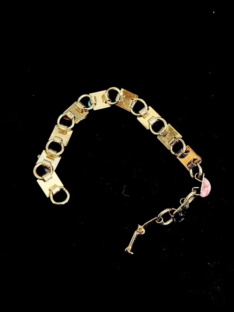 vintage jewelry   典雅世界礦石 手鍊
