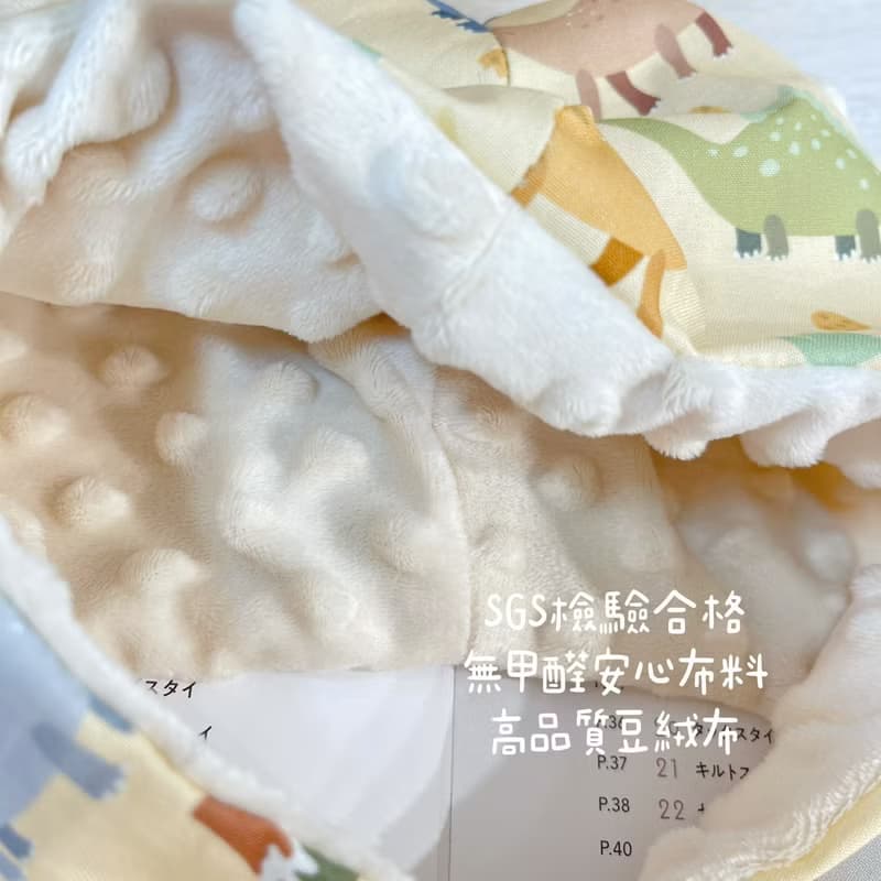 恐龍大地 手工寶寶豆絨飛行帽 遮耳帽 寶寶帽 保暖帽