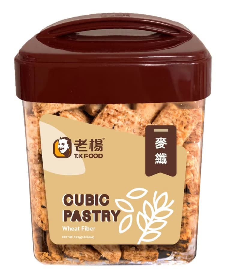 【老楊方塊酥】立方罐2入禮盒(麥纖+芝麻鹹酥)