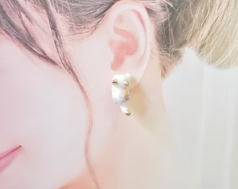 扒扒貓咪耳環