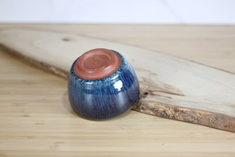 【送禮好物】80ml 天目釉 手拉坯茶杯 鶯歌名家葉敏祥手作