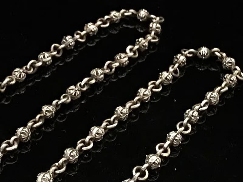【銀鍊系列】十字銀鍊  Silver 65cm-70cm 925 純銀
