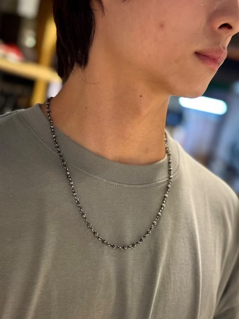 【銀鍊系列】十字銀鍊  Silver 65cm-70cm 925 純銀
