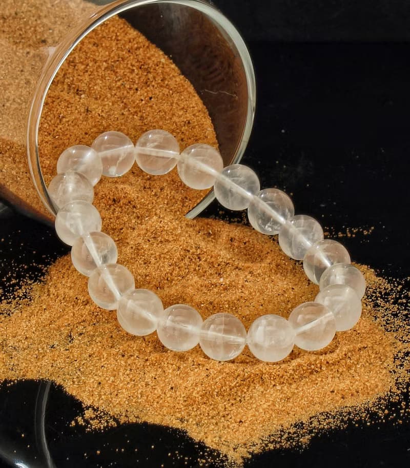 白幽靈 10mm 水晶手鍊 ( HKA9209 )