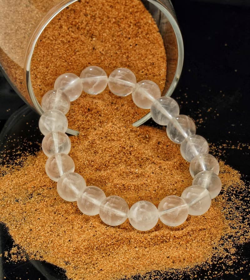 白幽靈 10mm 水晶手鍊 ( HKA9209 )