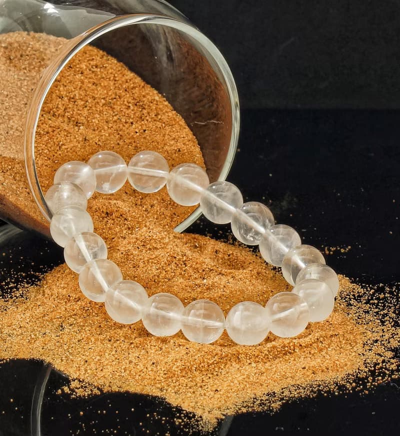 白幽靈 10mm 水晶手鍊 ( HKA9209 )