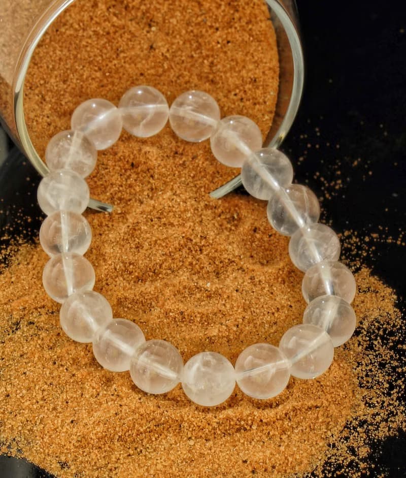 白幽靈 10mm 水晶手鍊 ( HKA9209 )