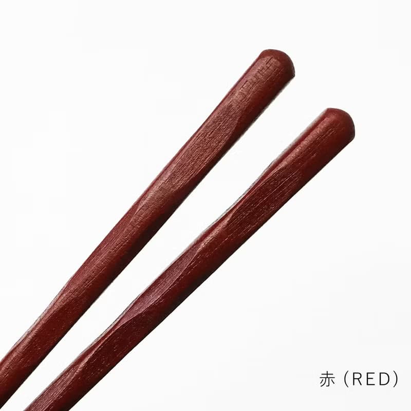 padou Urushi Coating Kamakura Natural Wood Chopsticks 21cm or 23cm Gift Japan