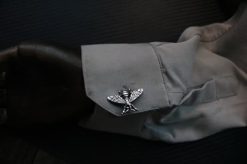 小蜜蜂袖扣紳士個性金屬袖扣禮盒裝